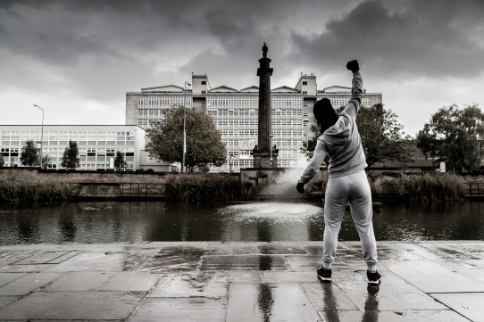 Hullywood Icon number 6 Film: Rocky Location: Queen’s Gardens.