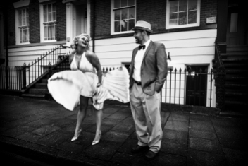 Hullywood Icon number 88 and 89 Film: The Seven Year Itch Location: New Theatre Square.